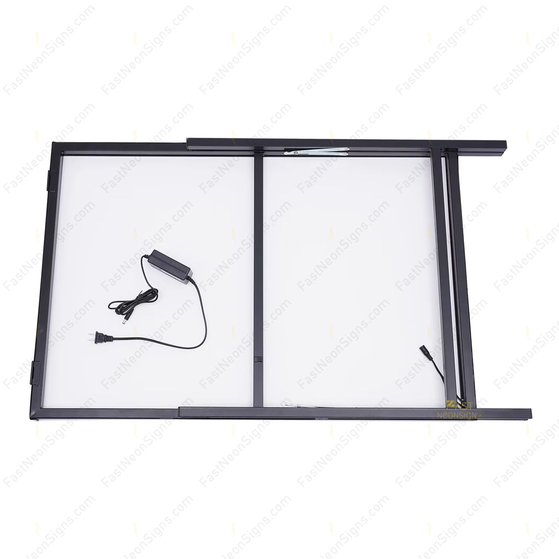 Custom A-Frame LED Poster Stand | Folding Sidewalk Light Box for