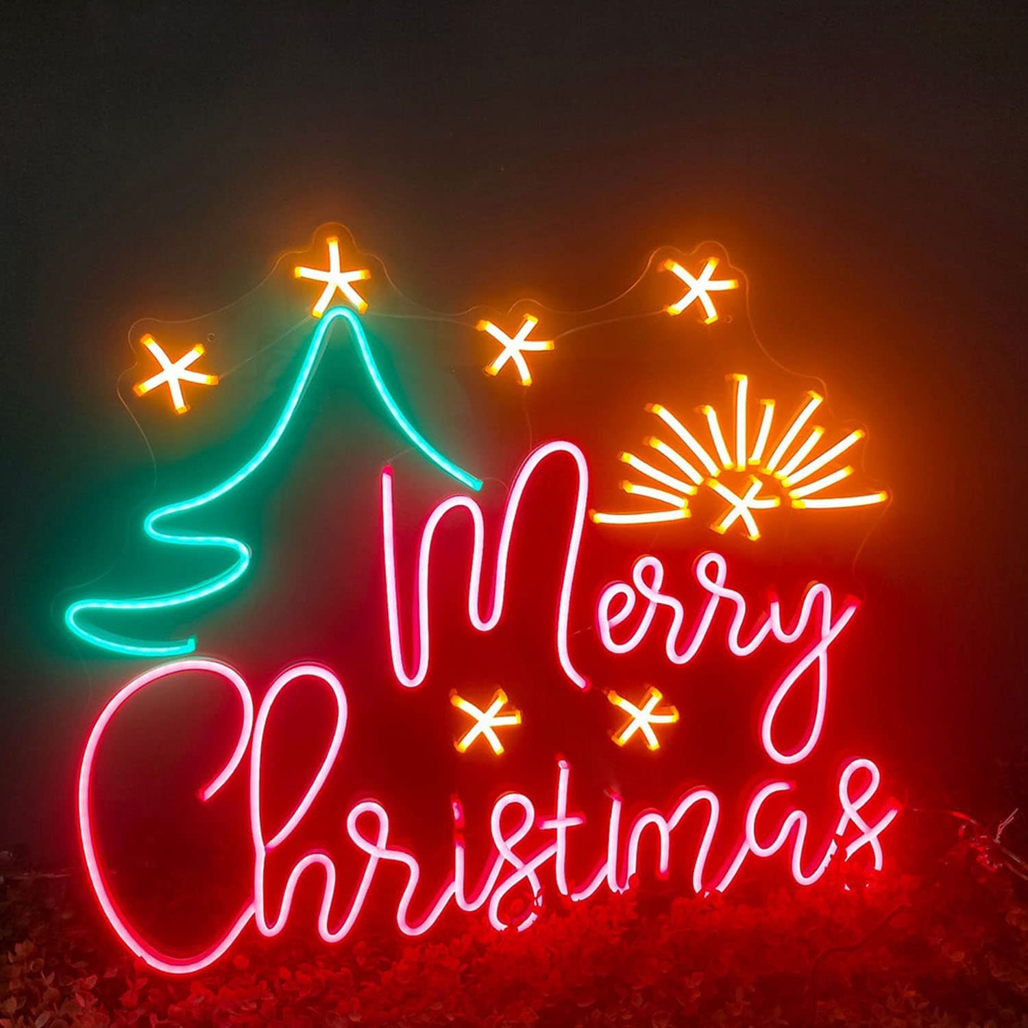 Merry Christmas Neon Sign