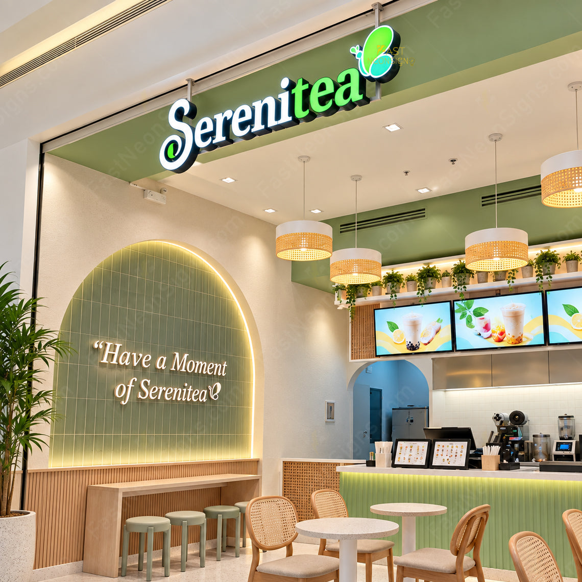 Custom Front-Lit Channel Letter Sign – 3D Illuminated LED Logo Sign for Businesses