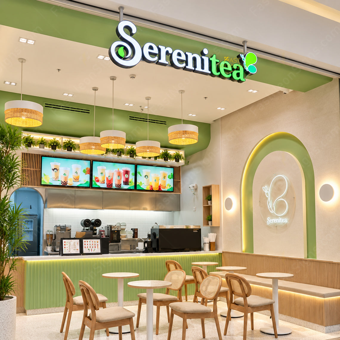 Custom Front-Lit Channel Letter Sign – 3D Illuminated LED Logo Sign for Businesses