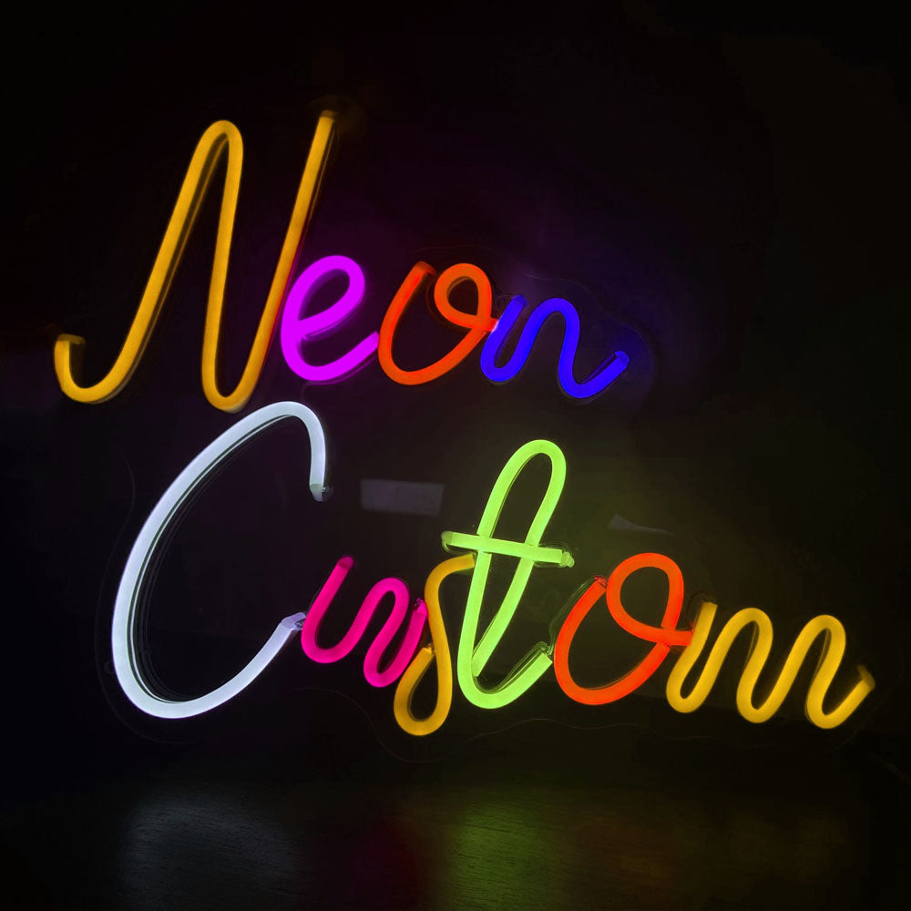 Fast Custom Neon Sign For Room, Wedding Neon Name Signs, Business Logo Neon  Lights