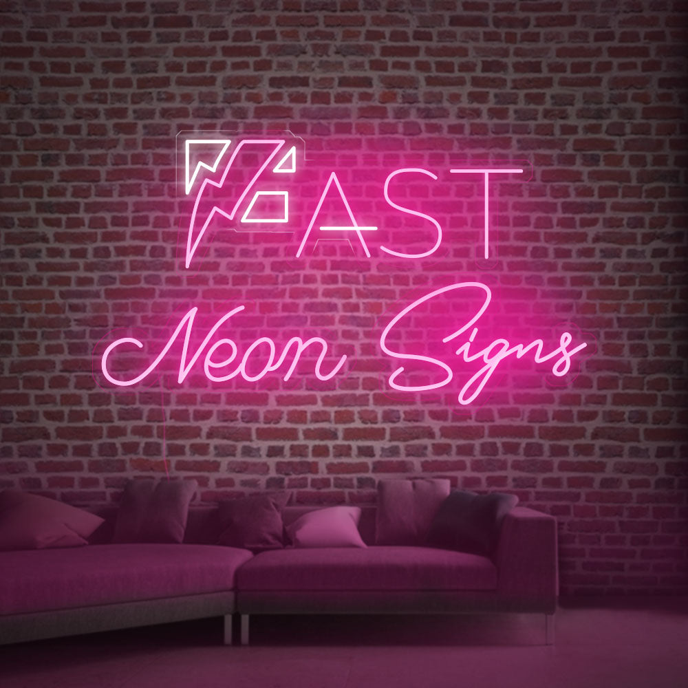 Fast Neon Signs - Custom LED Neon Signs For Wedding Decoration - 30 inch Neon Signs