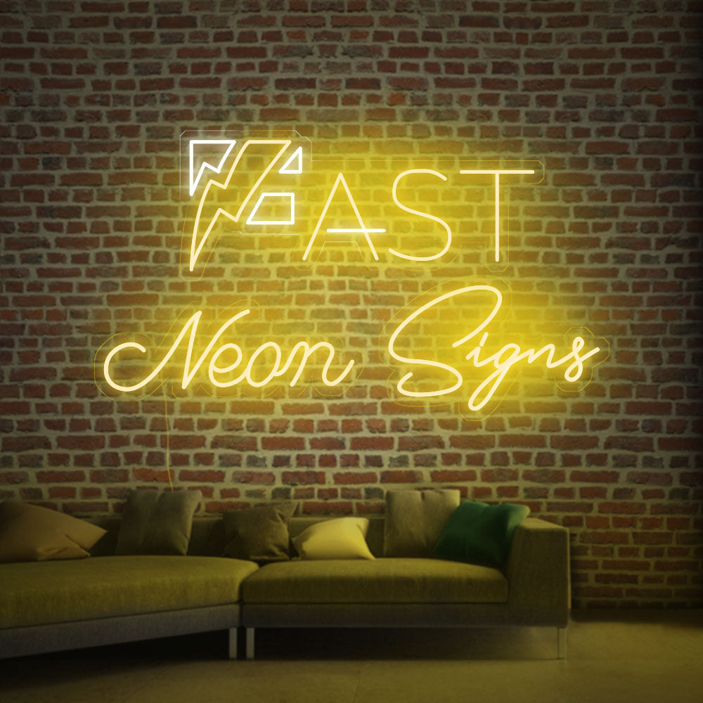 Fast Neon Signs - Custom LED Neon Signs For Wedding Decoration - 30 inch Neon Signs