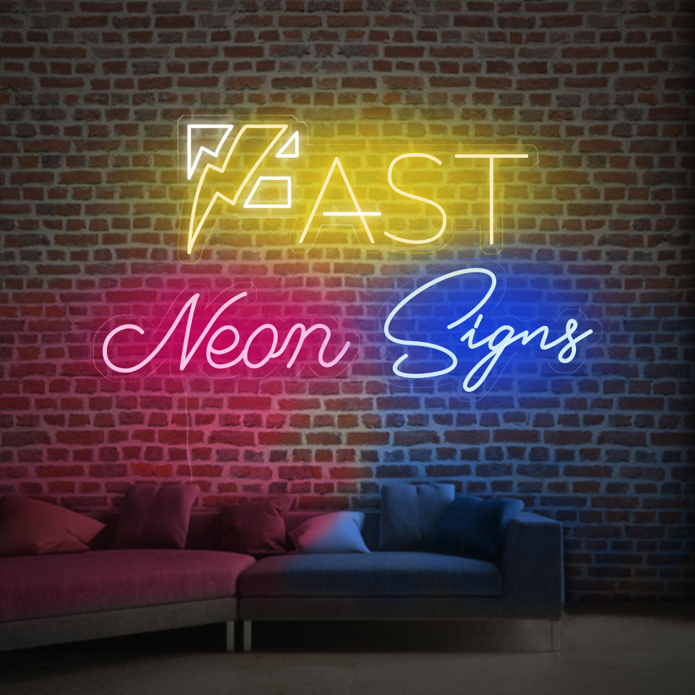 Fast Neon Signs - Custom LED Neon Signs For Wedding Decoration - 30 in