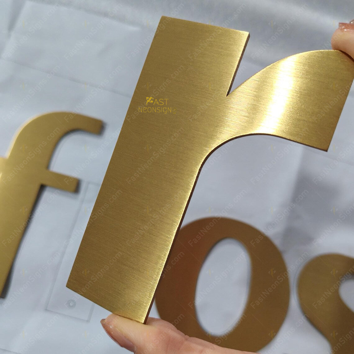 Custom Metal Cut Letters – Brushed or Polished Stainless Steel Signage for Indoor & Outdoor Use
