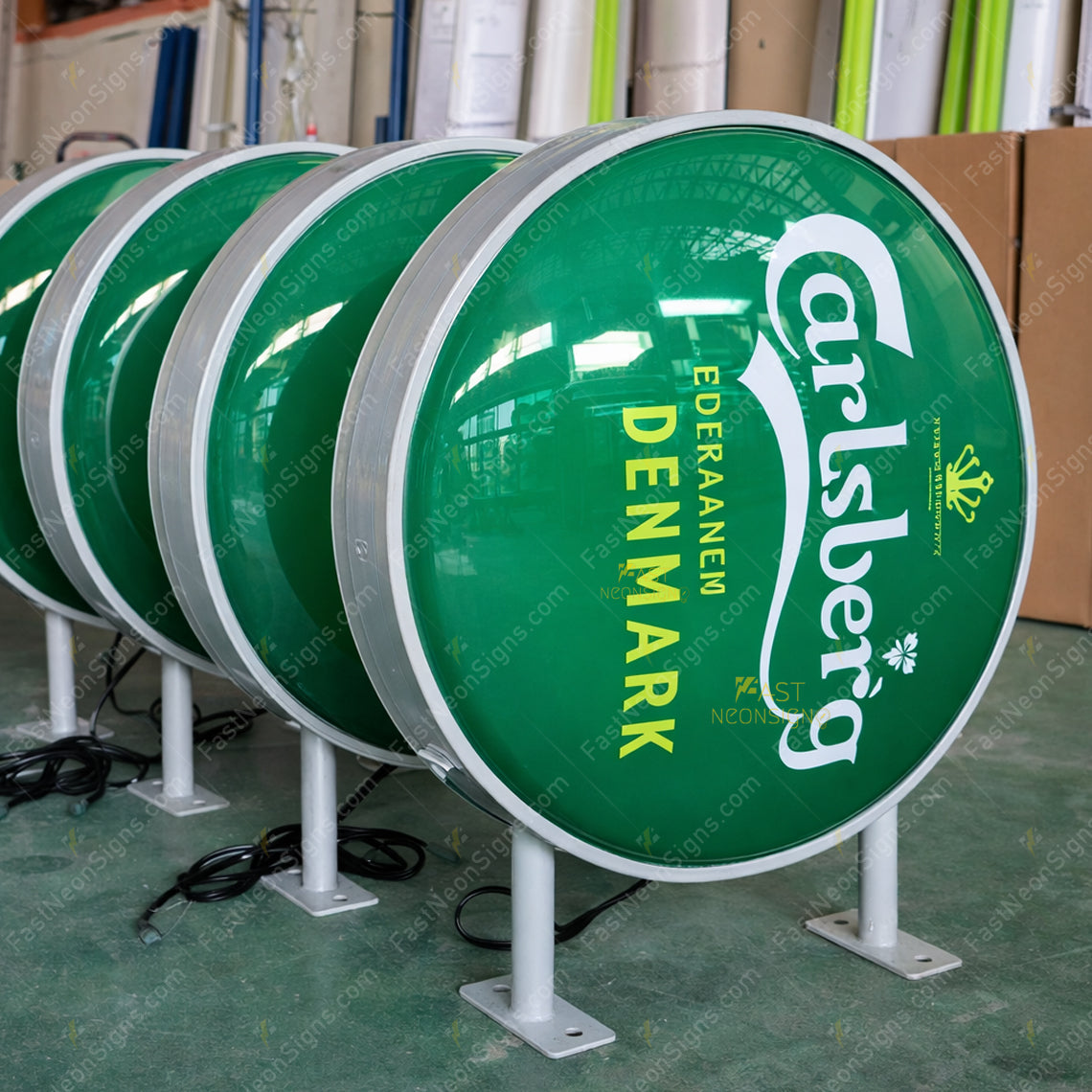 Custom Vacuum Formed LED Lightbox Sign – Double Sides Advertising Lightbox for Shops & Cafes