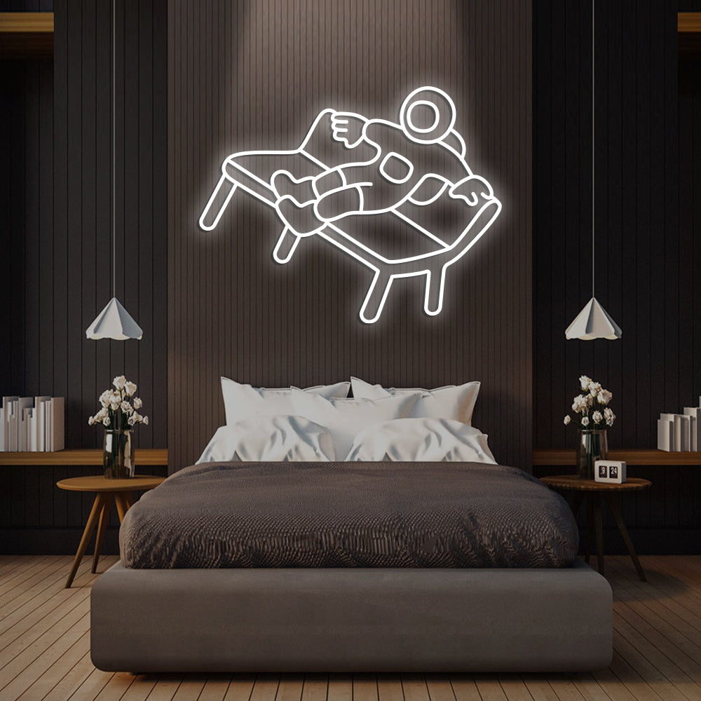 Astronaut Neon Sign - LED Neon Sign For Gifts, Room Decor