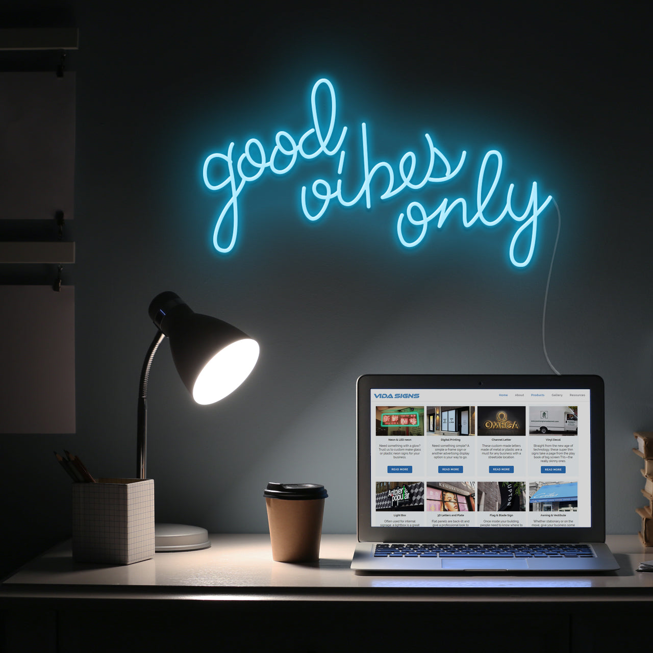Good vibes only Neon Sign - LED Neon Sign For Gifts, Room Decor