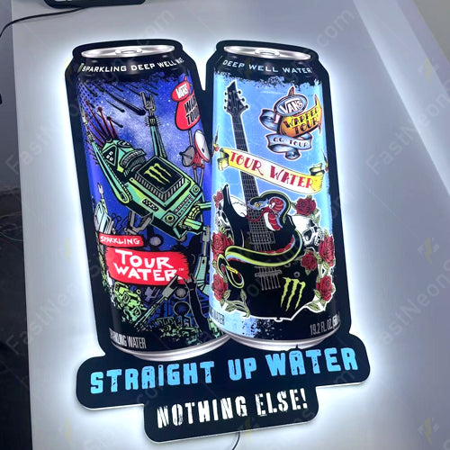 Custom Ultra-Thin Acrylic Light Box Sign For Boutique Shop – LED Clothing Stores Brand Sign