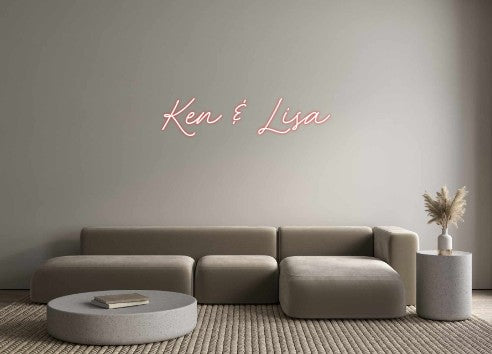 Custom Neon: Ken & Lisa