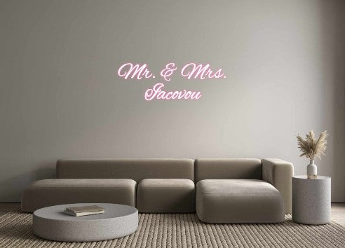 Custom Neon: Mr. & Mrs.
I...