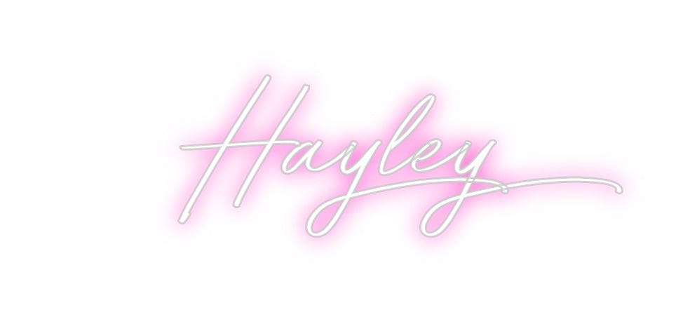 Custom Neon: Hayley