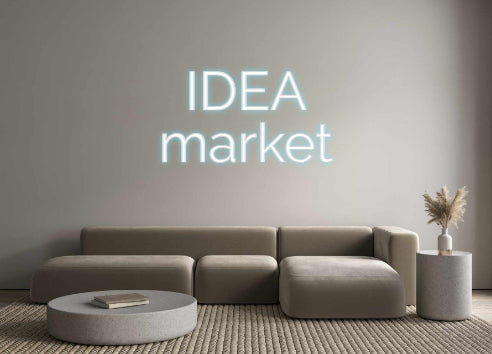 Custom Neon: IDEA
market
