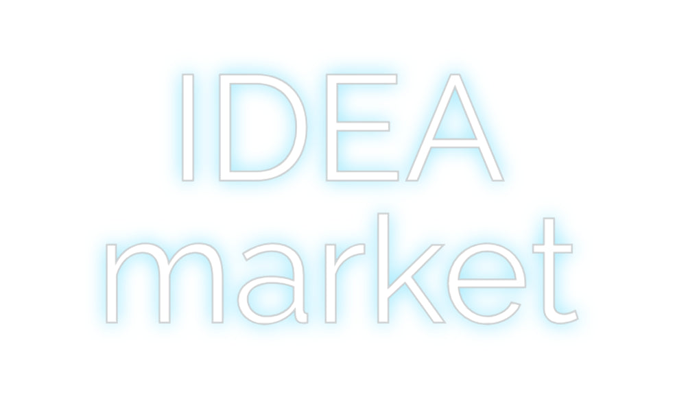 Custom Neon: IDEA
market