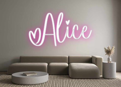Custom Neon: Alice