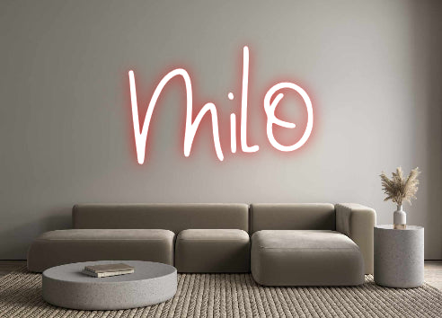 Custom Neon: Milo
