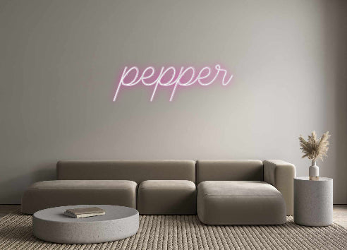 Custom Neon: pepper
