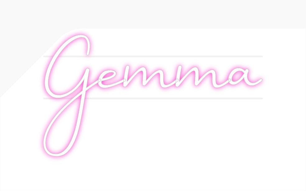 Custom Neon: Gemma