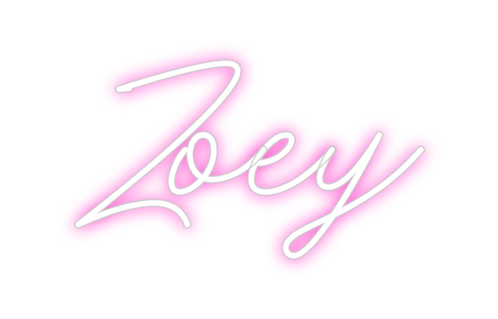 Custom Neon: Zoey