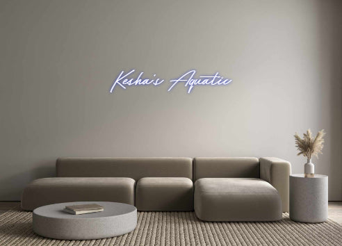 Custom Neon: Kesha's Aquatic