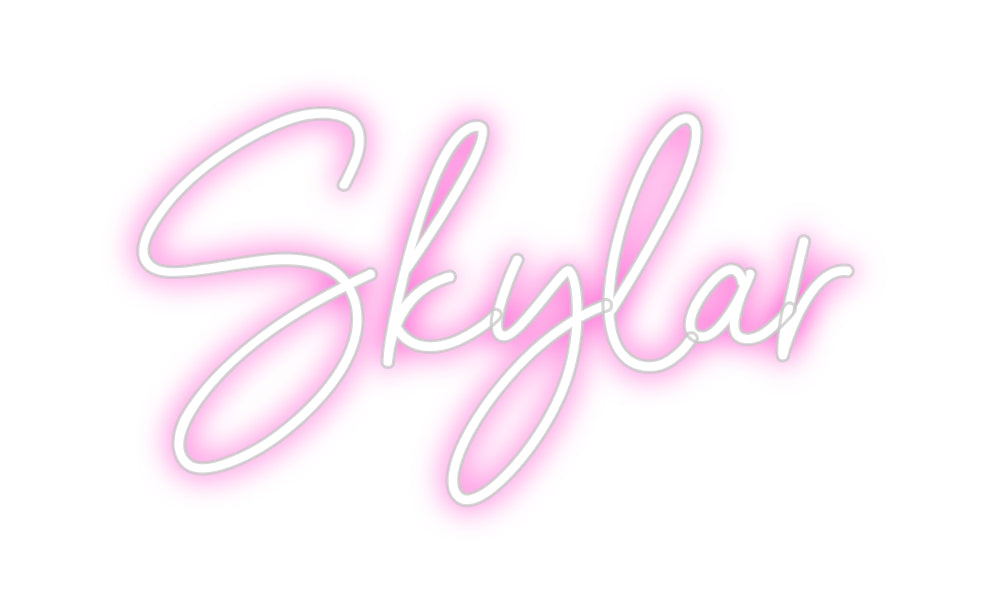 Custom Neon: Skylar