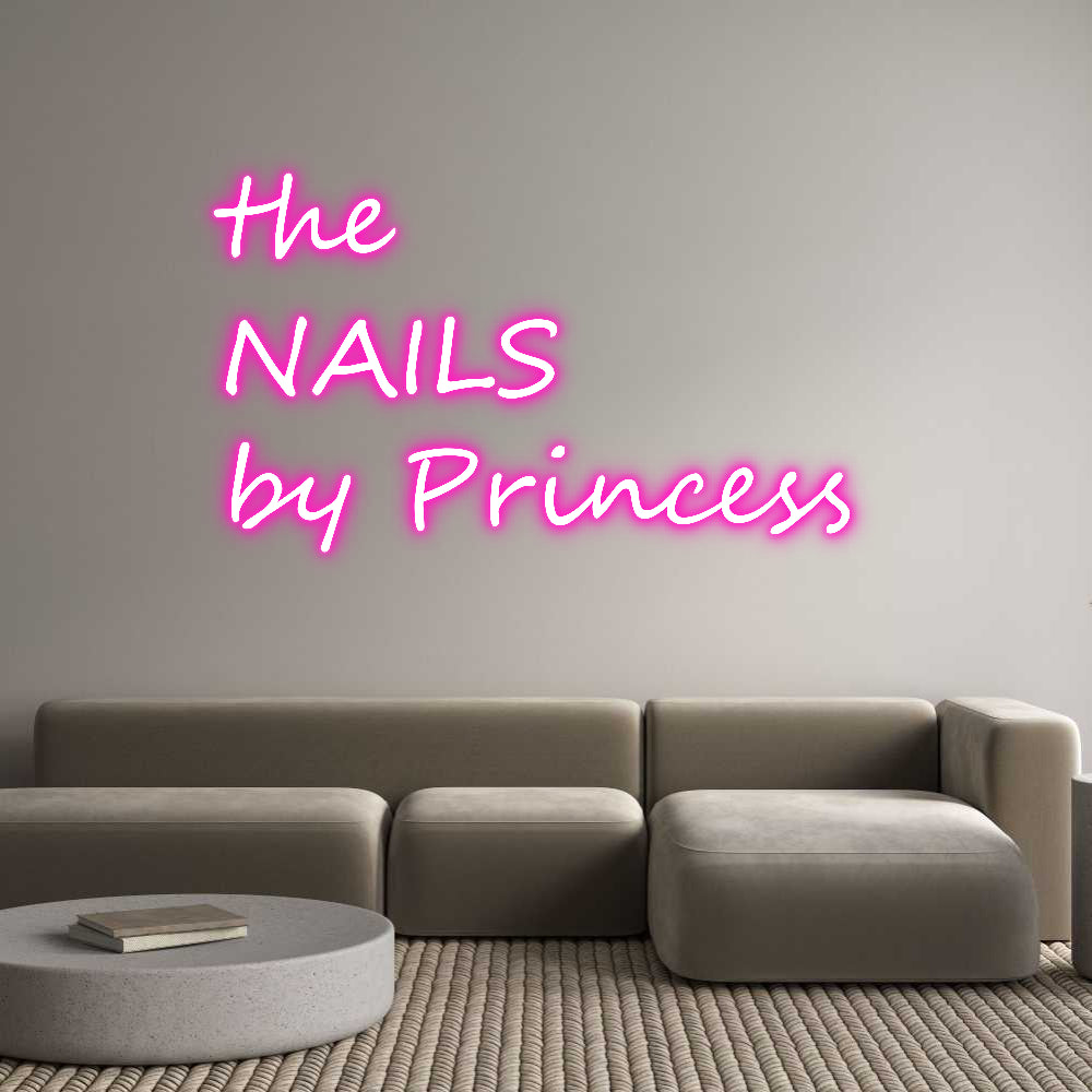 Custom Neon: the
 NAILS 
...