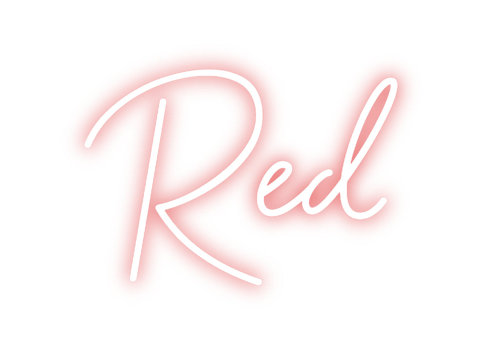 Custom Neon: Red