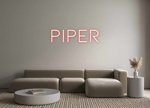 Custom Neon: Piper