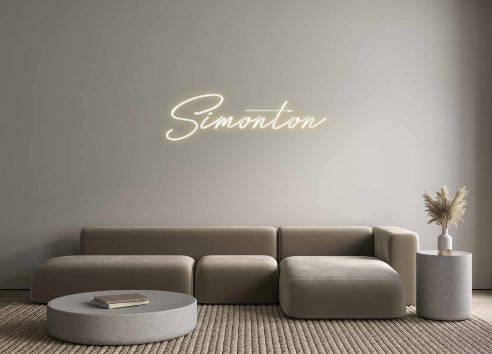 Custom Neon: Simonton