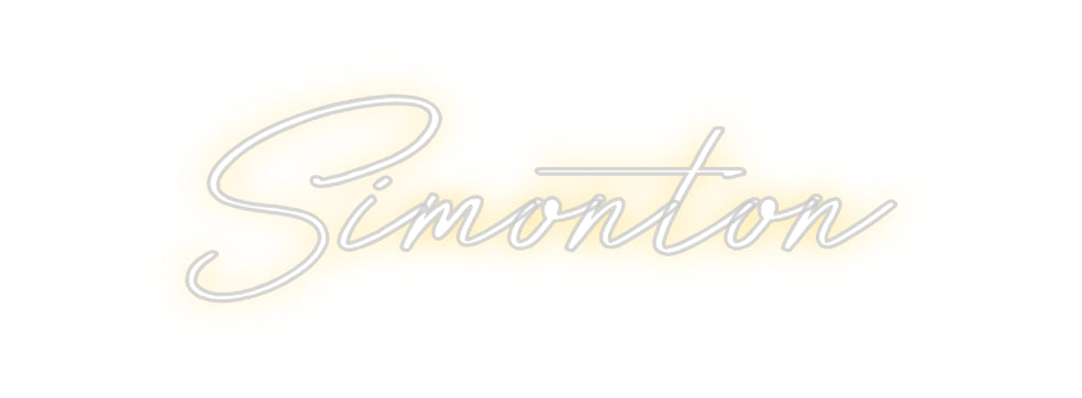 Custom Neon: Simonton