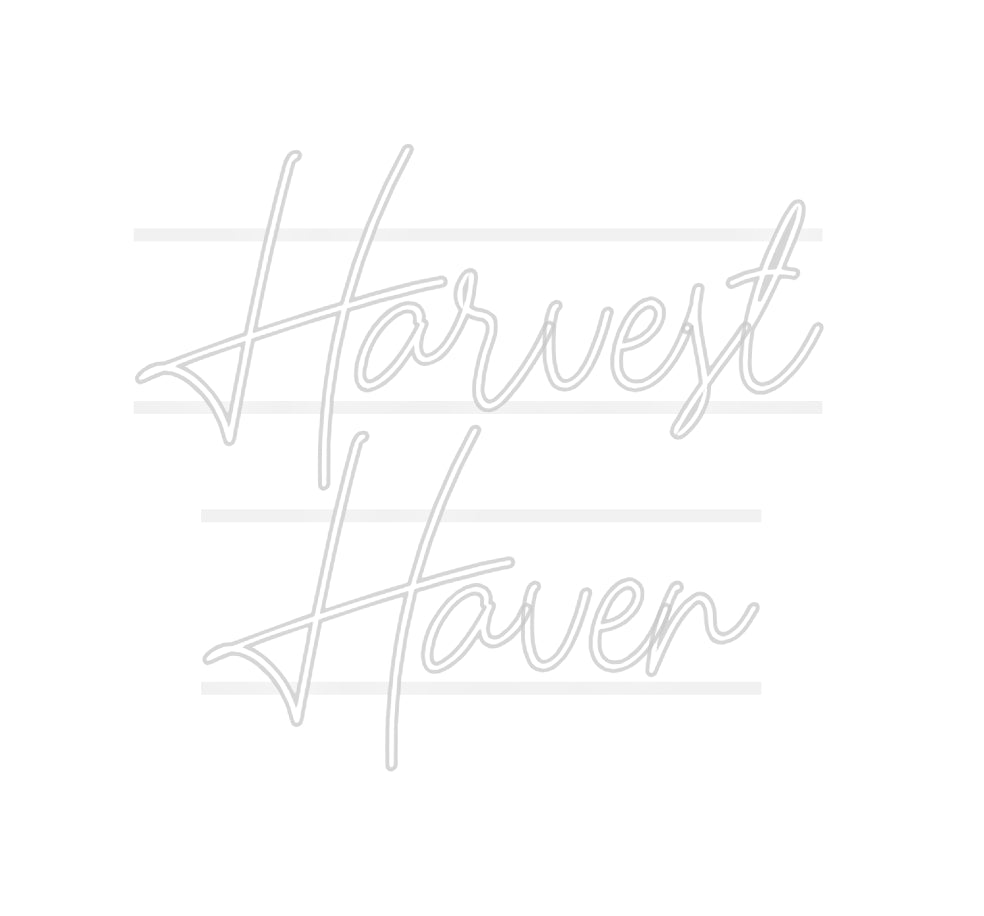 Custom Neon: Harvest 
Haven