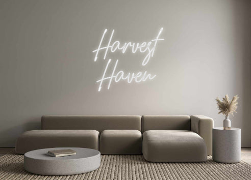 Custom Neon: Harvest 
Haven