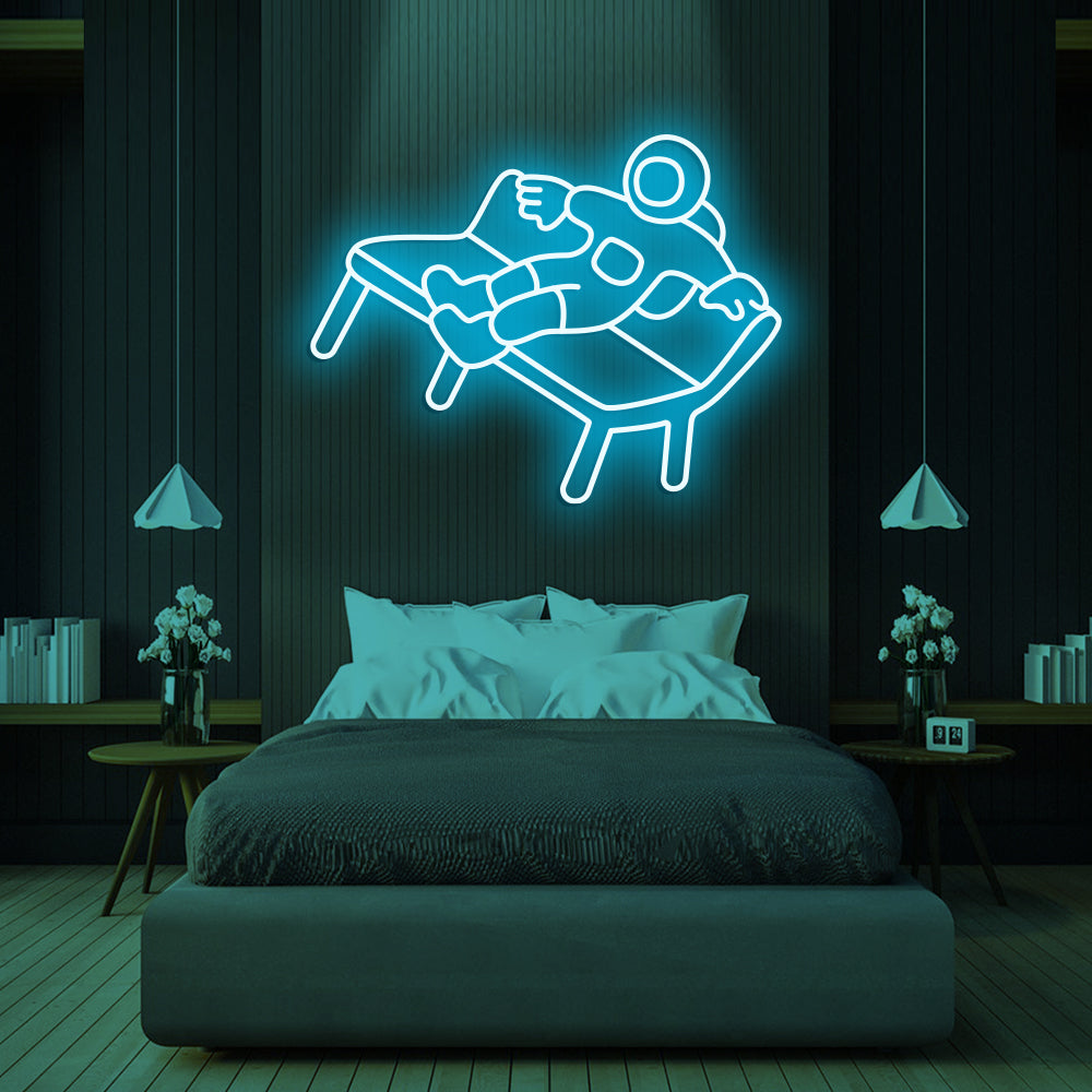 Astronaut Neon Sign - LED Neon Sign For Gifts, Room Decor