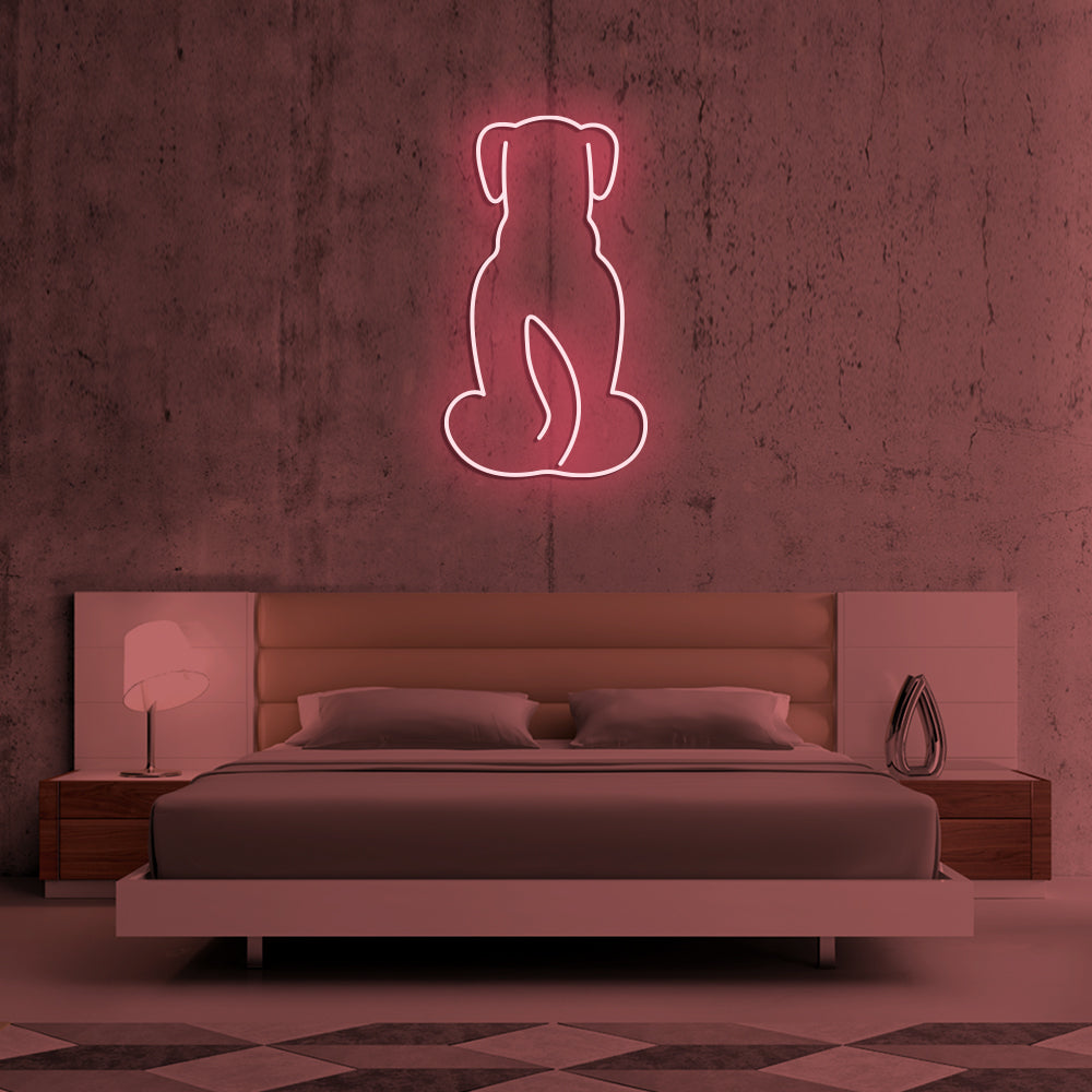 Dog Neon Sign - LED Neon Sign For Gifts, Room Decor
