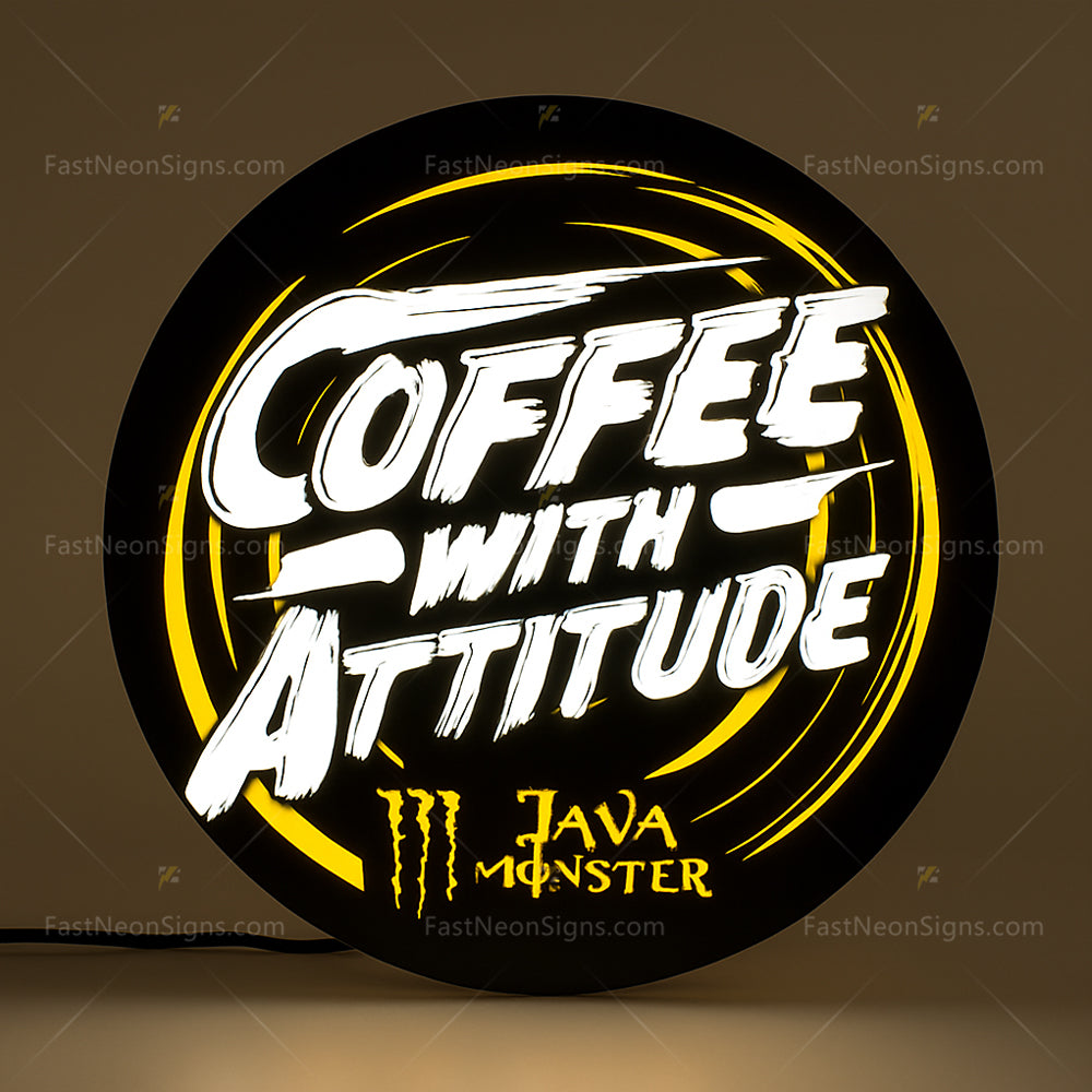 Custom Ultra-Thin Acrylic Light Box Sign, 10mm Thickness LED Light Sign