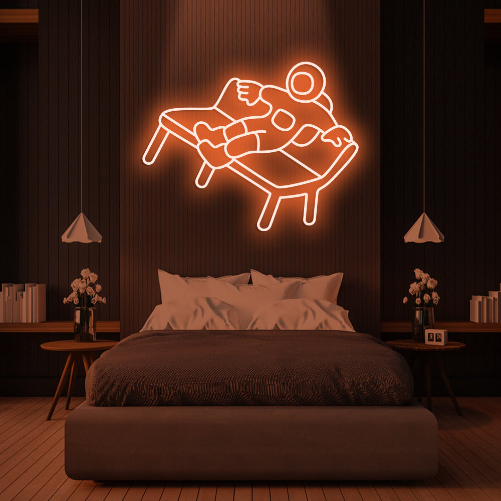 Astronaut Neon Sign - LED Neon Sign For Gifts, Room Decor