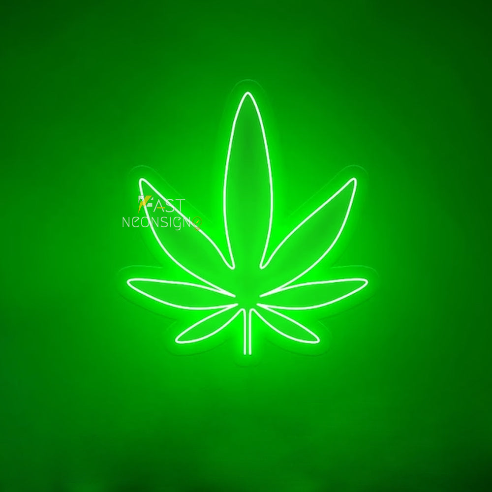 Weed LED Neon Sign