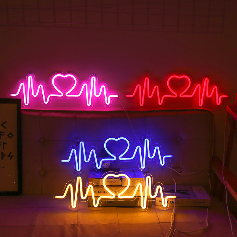 Heartbeat Neon Signs