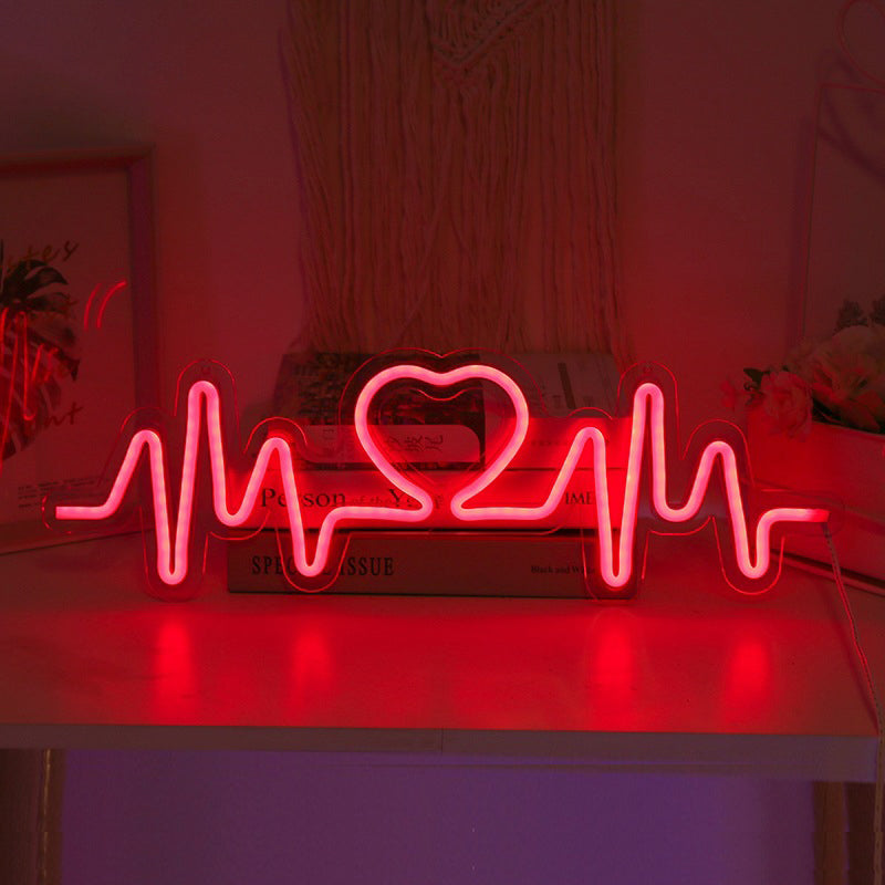 Heartbeat Neon Signs