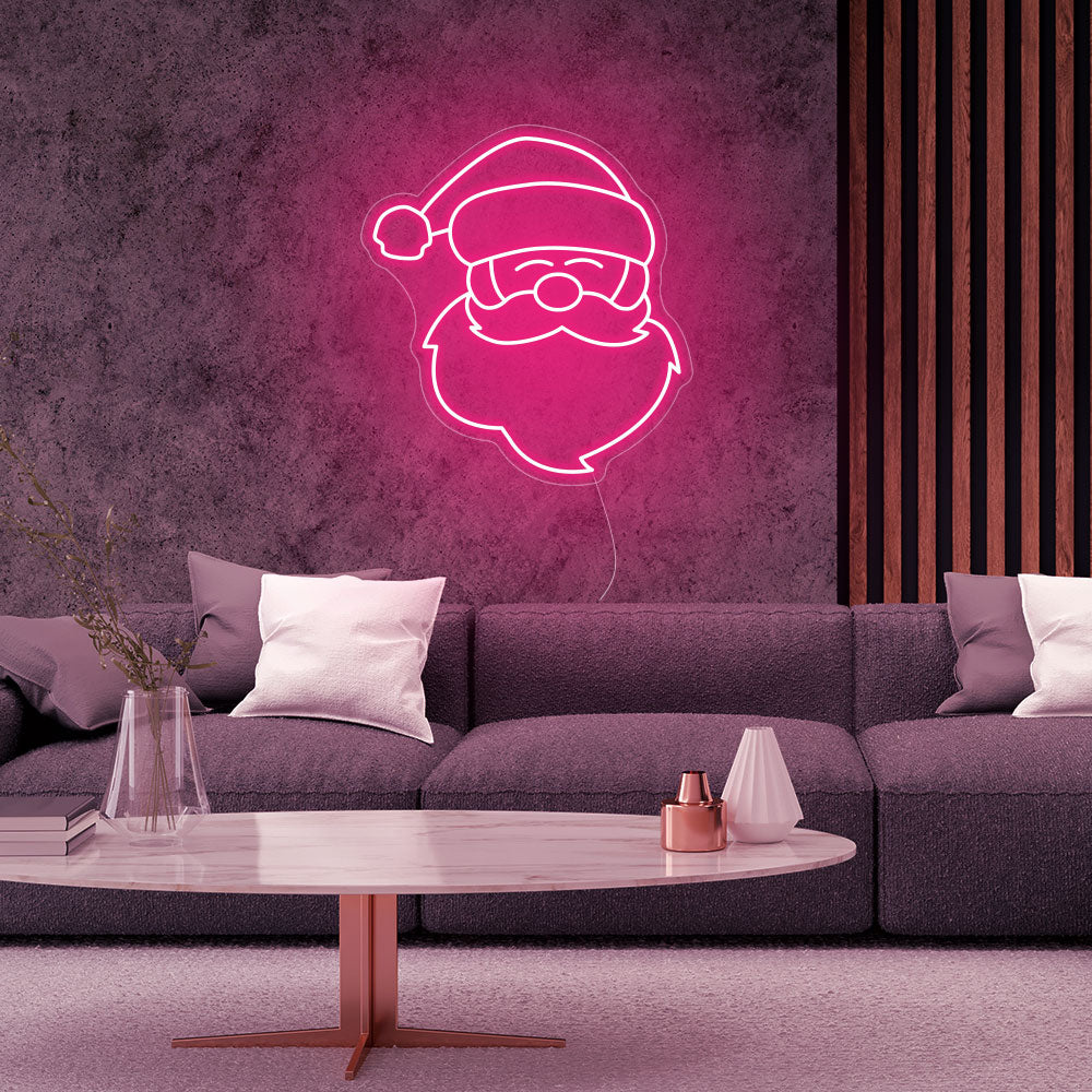 Santa Claus LED Neon Sign - Merry Christmas Neon Sign