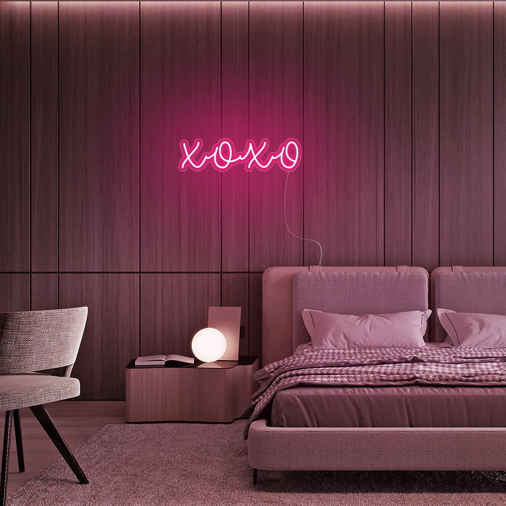 Mini XOXO LED Neon Signs