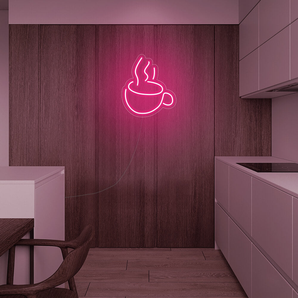 Mini Coffee Cup LED Neon Signs