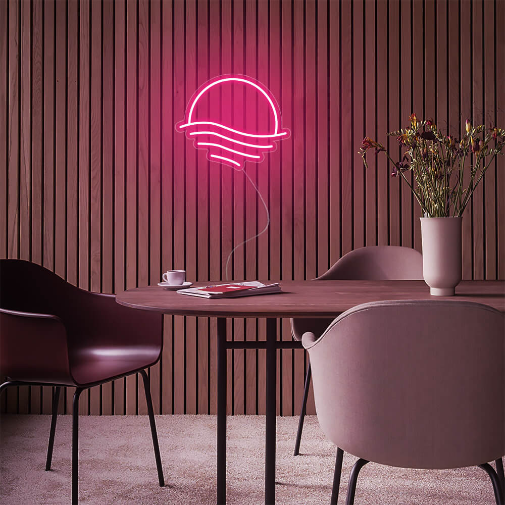 Mini Sunset Sea LED Neon Signs