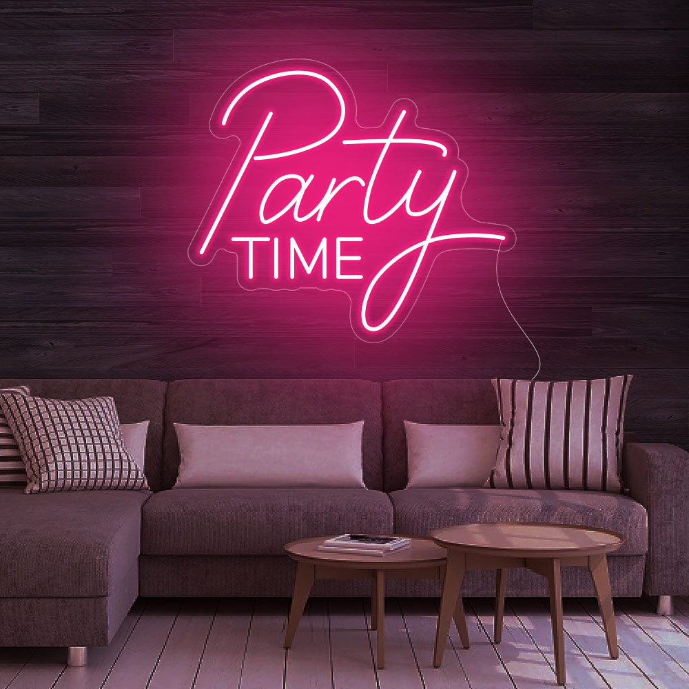 Party TIME Neon Signs