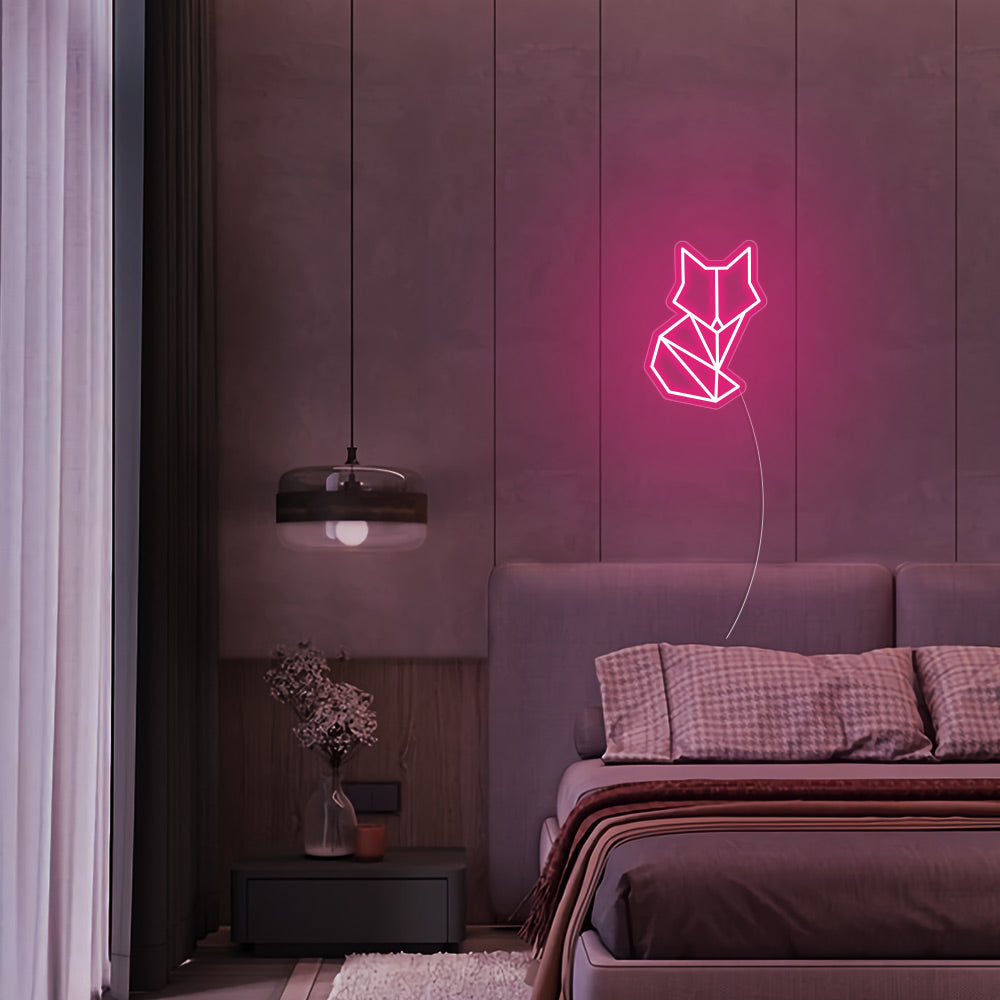 Mini Artistic Fox LED Neon Signs