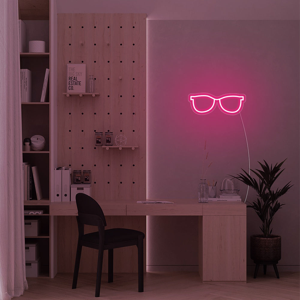 Mini Glasses LED Neon Signs