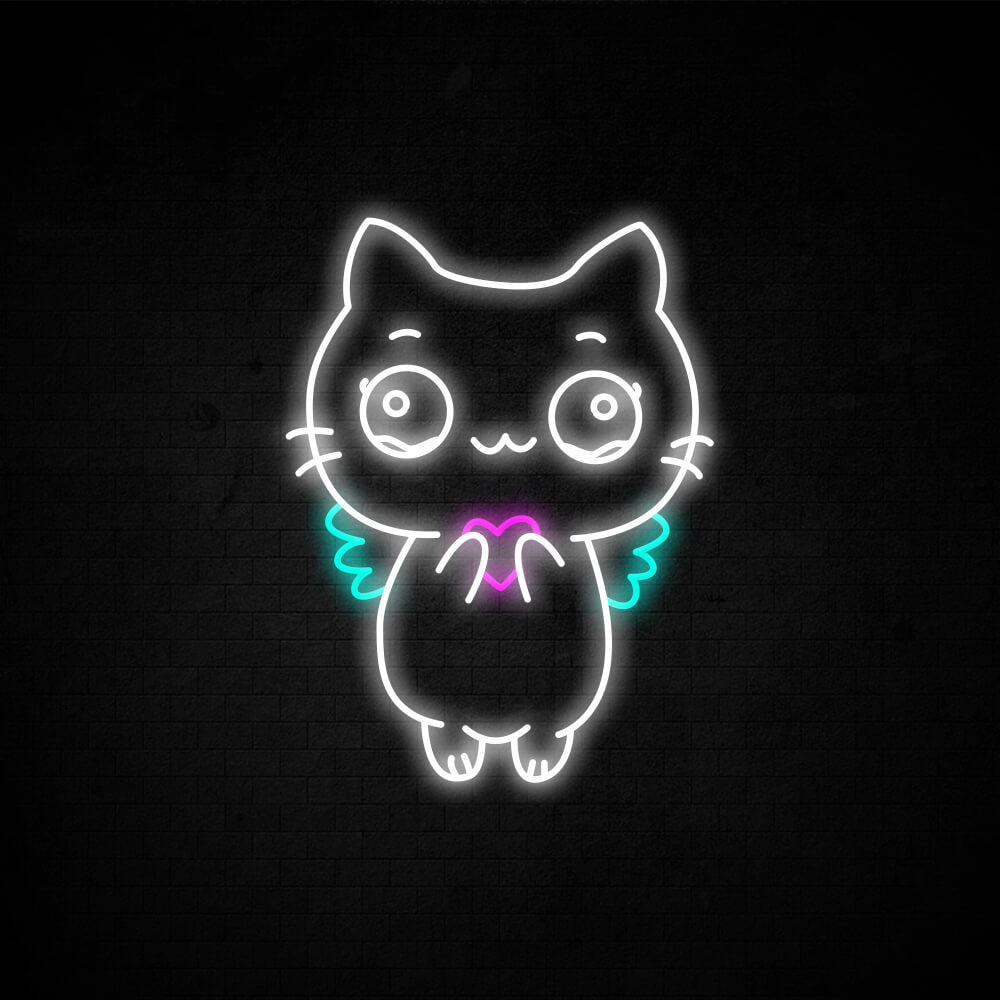 Cute Kitten LED Neon Signs 2