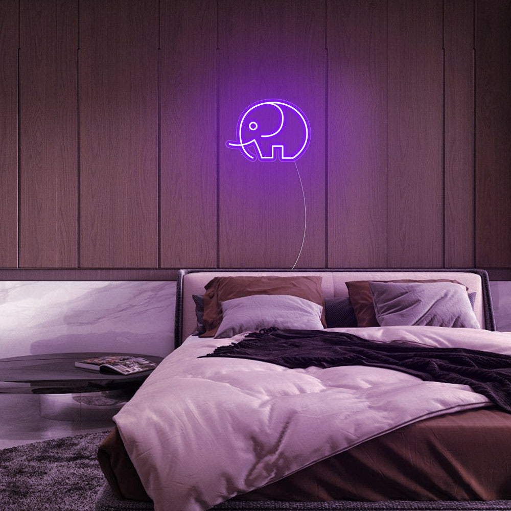 Mini Elephant LED Neon Signs