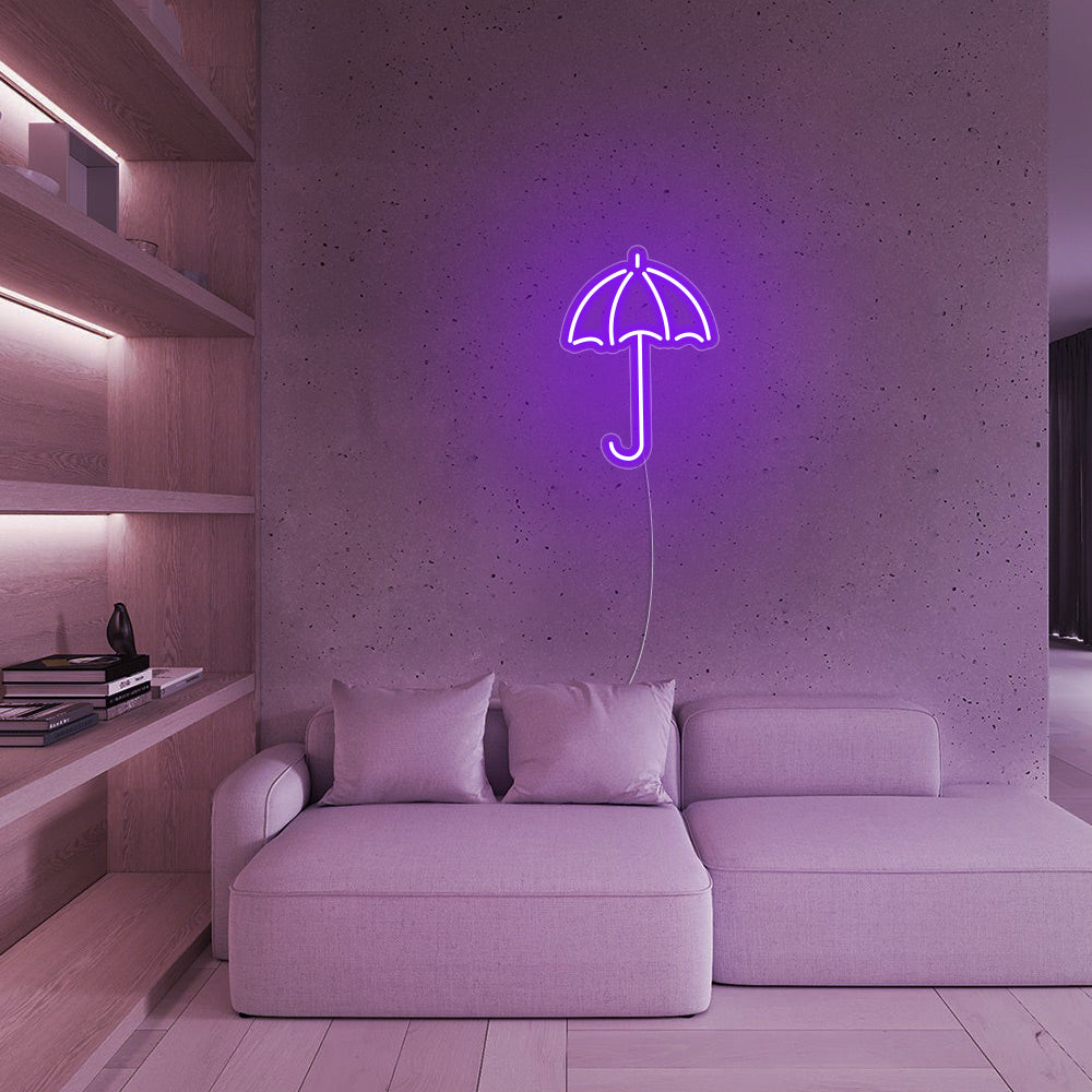 Mini Umbrella LED Neon Signs