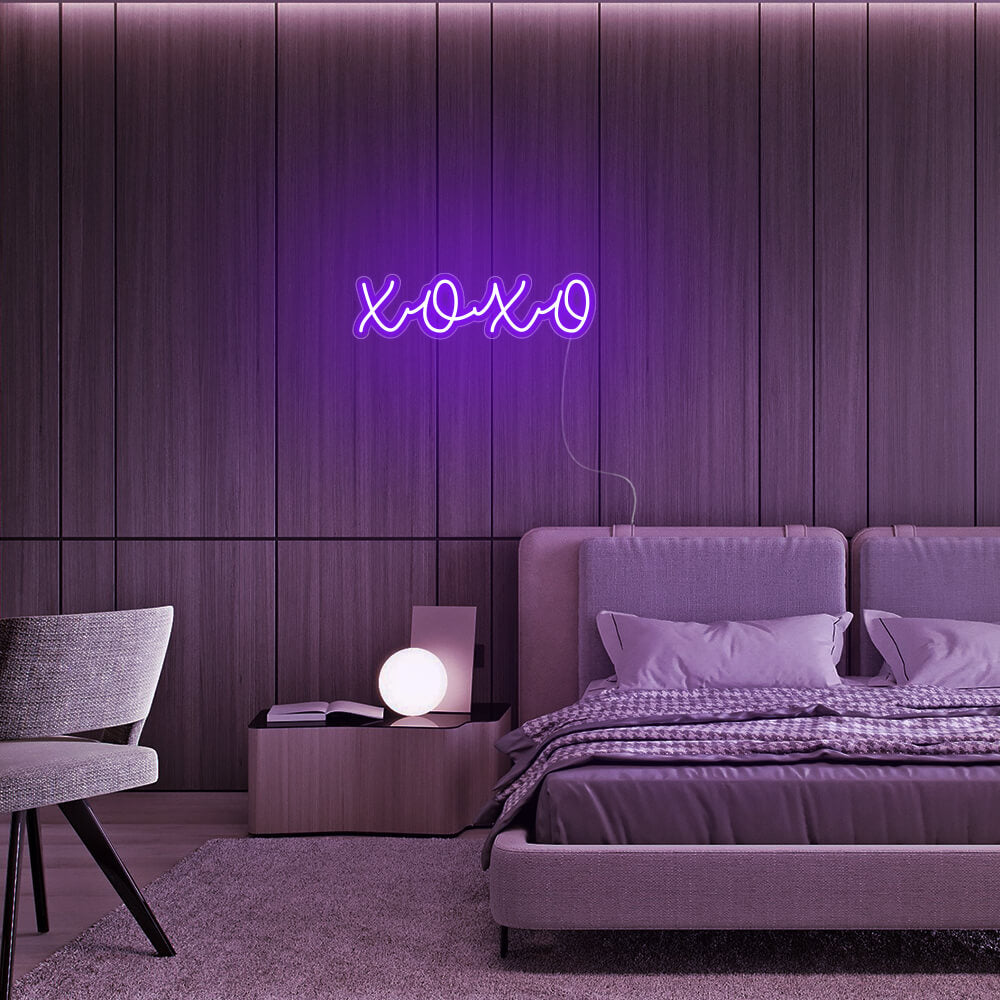Mini XOXO LED Neon Signs